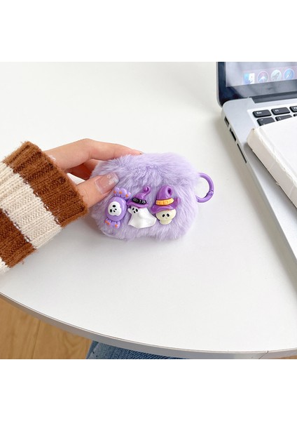 Earphone 3 Için Yumuşak Kalıplı Kulaklık Kapağı 3, Anti-Fall Tpu Küçük Hayalet Kafatası Kulaklık Kılıfı (Yurt Dışından) fiyatları