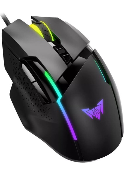 7200 Dpı Makrolu 7 Tuşlu Rgb Gaming Oyuncu Mouse Cmgm-16