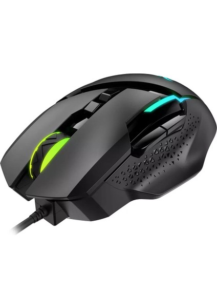 7200 Dpı Makrolu 7 Tuşlu Rgb Gaming Oyuncu Mouse Cmgm-16