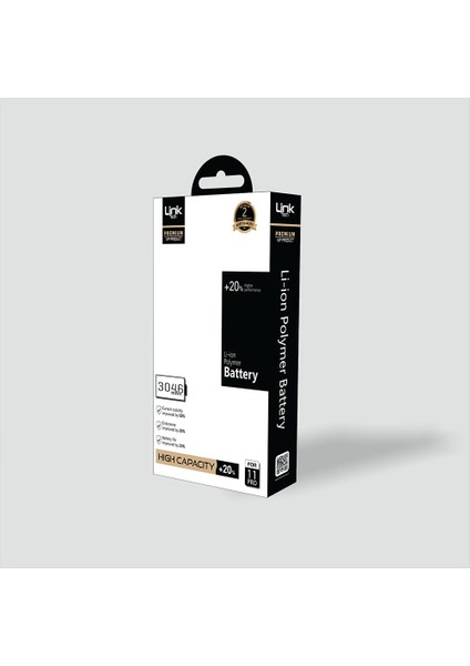 iPhone 11 Pro Premium Mobil Batarya