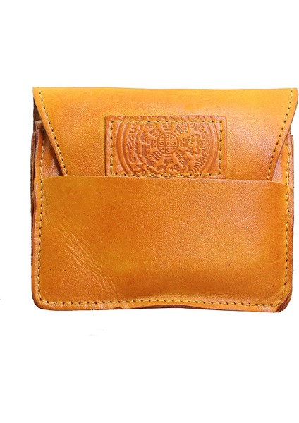 SG634 Cowhide Deri Cüzdan Çoklu Kart Tutucu Para Cep Çantası Fermuar Para Cep Vintage Depolama Çantası (Yurt Dışından)