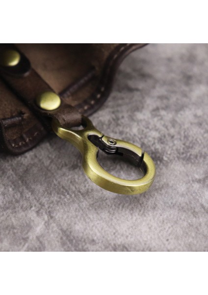 SG632 Cowhide Deri Vintage Stil Ana Zincir Cüzdan Çizme Para Cep Çantası Kadınlar Için (Yurt Dışından)