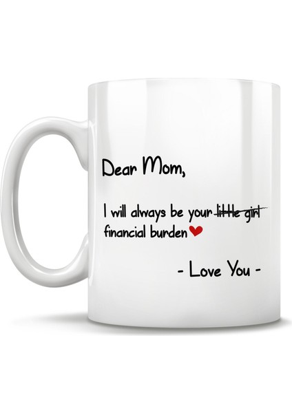 Anne Hediyesi, Komik Anne Hediyesi, Anne Kız Kupa Bardak