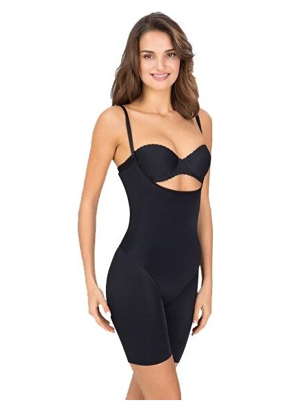 Dora Düz Siyah Vücut Korsesi fiyatları