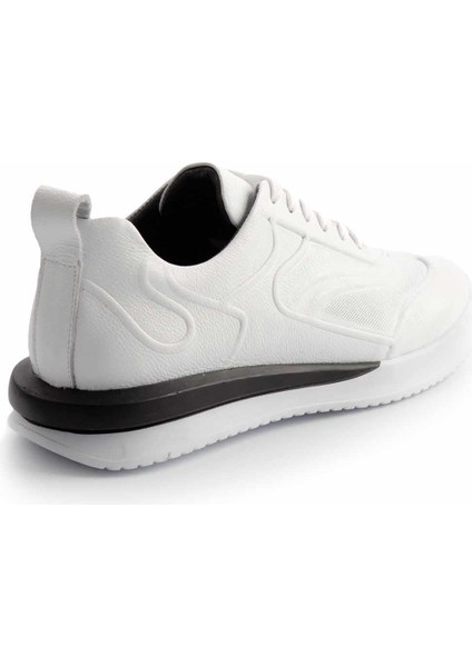Beyaz Leather Erkek Sneaker E01759011203 fırsatları