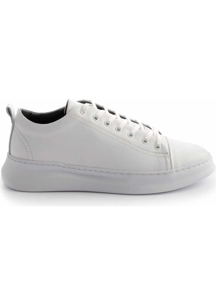 Beyaz Leather Erkek Sneaker E01759021603