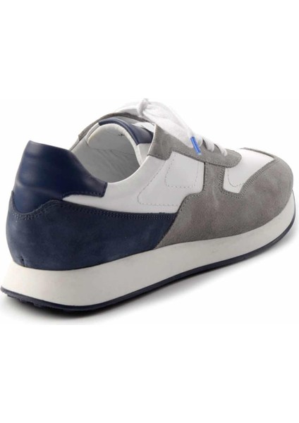 Gri Süet Leather Erkek Sneaker E01901622602