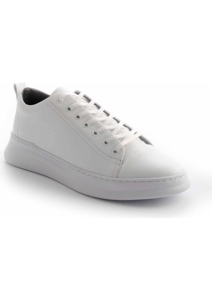 Beyaz Leather Erkek Sneaker E01759021603