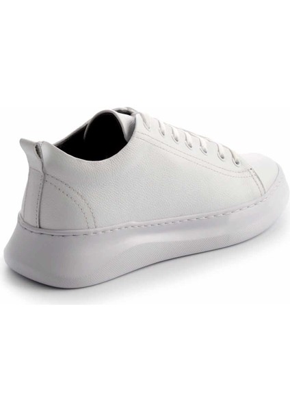 Beyaz Leather Erkek Sneaker E01759021603