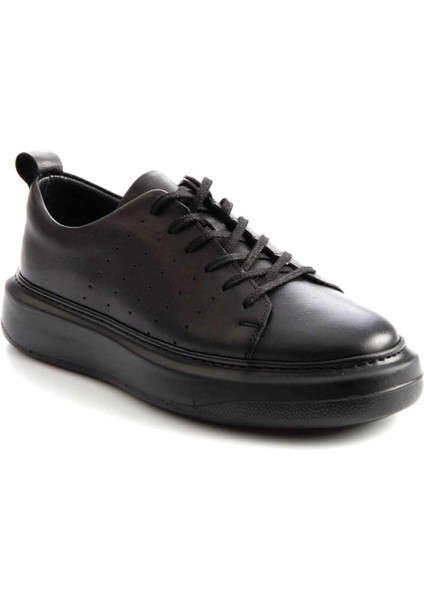 Siyah Leather Erkek Sneaker E01811338203