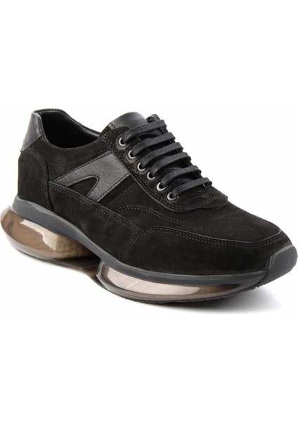 Siyah Nubuk Leather Erkek Sneaker E01629997101 modelleri