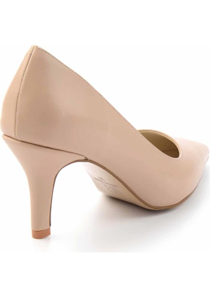 Bej Kadın Klasik Topuklu Ayakkabı K01231304309 fırsatları