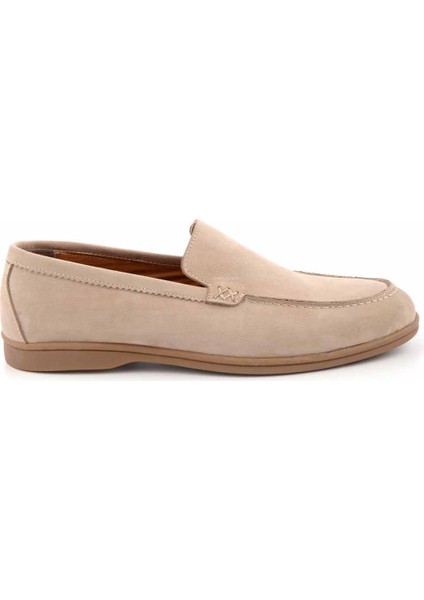Kum Nubuk Leather Erkek Loafer Ayakkabı E01733800101