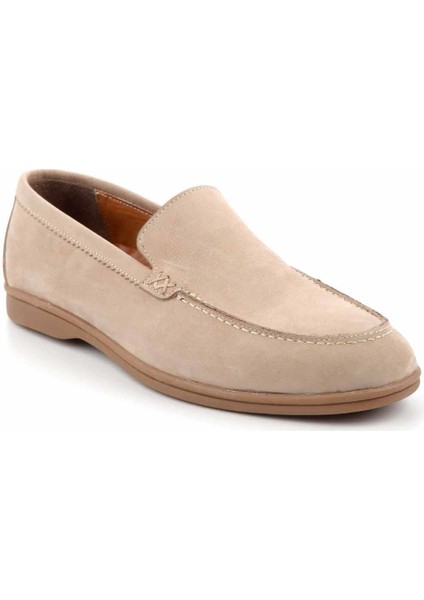 Kum Nubuk Leather Erkek Loafer Ayakkabı E01733800101