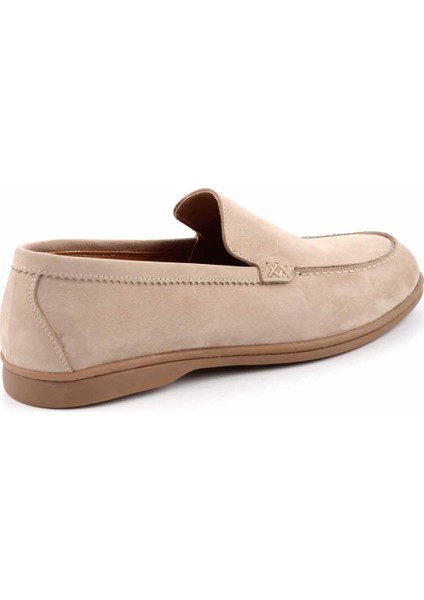 Kum Nubuk Leather Erkek Loafer Ayakkabı E01733800101