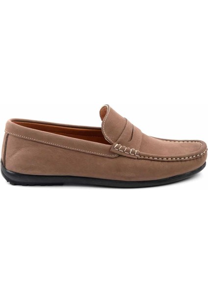 Kahve Nubuk Leather Erkek Loafer Ayakkabı E01733200801 fiyatları