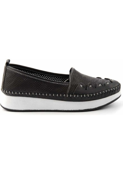 Siyah Leather Kadın Casual Ayakkabı K01908845003 fiyatları