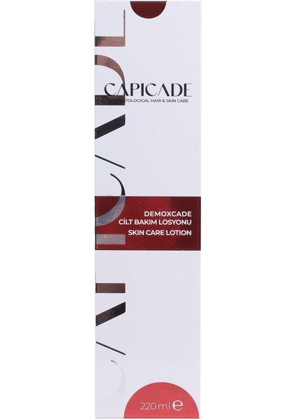 Demoxcade Cilt Bakım Losyonu 220 ml