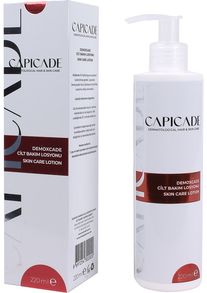 Demoxcade Cilt Bakım Losyonu 220 ml