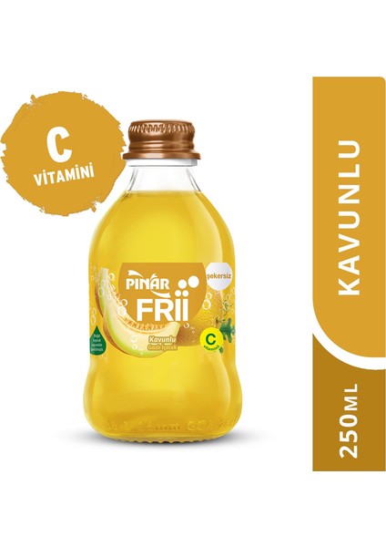 Frii Şekersiz Kavunlu Gazlı Içecek 250 ml