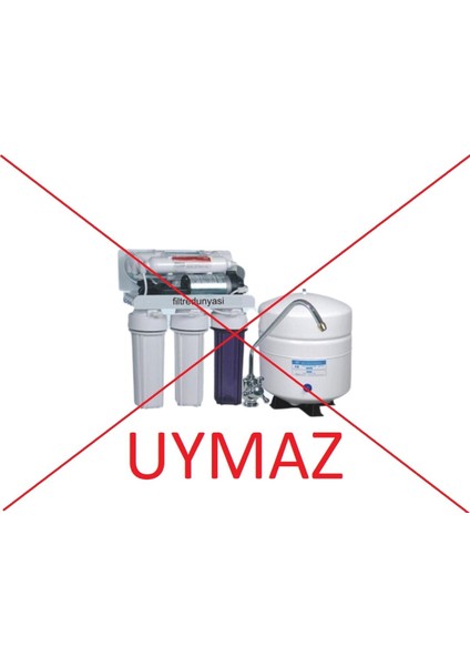 12" Inline 8li Takım Alkali Mineral Infrare Su Arıtma Filtresi Kapalı Kasa Cihaz Uyumlu fırsatları