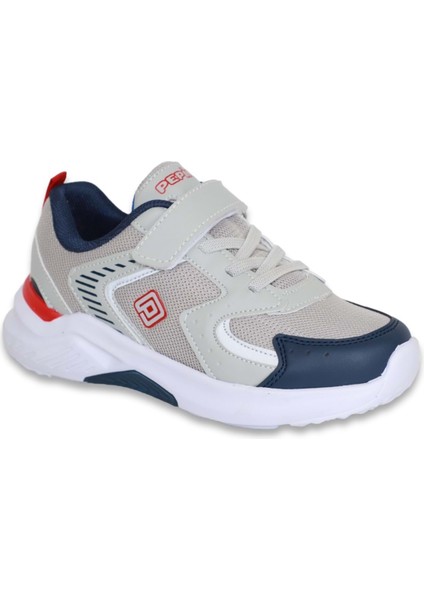 1565 Anatomik Taban Unisex Çocuk Sneakers Ayakkabı - NKT01565-BUZ Gri-32