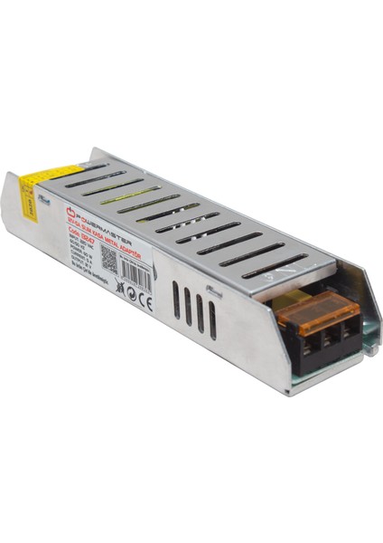 PM-13247 12 Volt - 5 Amper Slım Kasa Metal Adaptör (158*40*30)