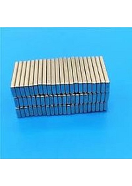20 x 6 x 2 mm Boy:20, En:6 ,kalınlık:2 Köşeli Neodyum Mıknatıs