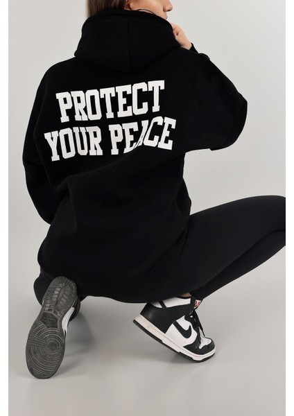 Kadın Sweatshirt Kapüşonlu Baskılı Üç Iplik fiyatları