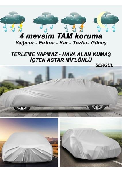 Toyota Corolla Miflonlu Premium Araba Brandası