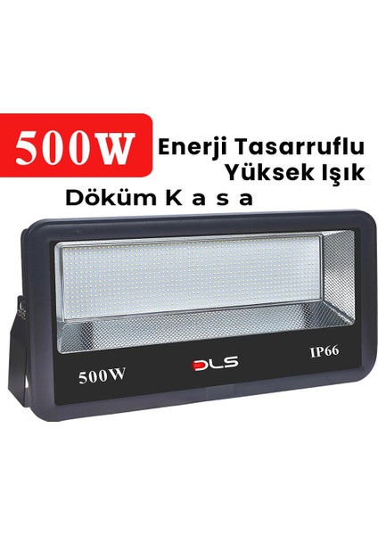 Dls 500W Led Projektör Park Bahçe Çevre Site Bina Tabela Dış Mekan Led Lamba