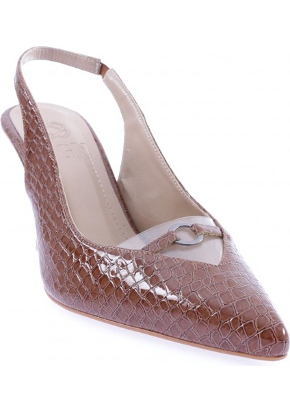 03-23Y Kadın Sivri Burun Şeffaf Detayli Aksesuarli Topuklu Ayakkabı fiyatları