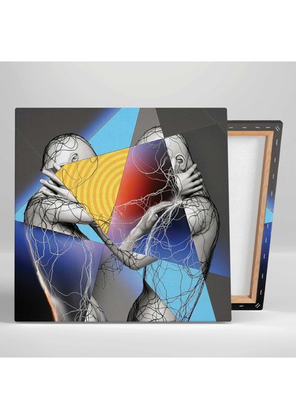 Elektrik Ağı Aşk Love Modern Dekorasyon Kanvas Tablo fiyatları