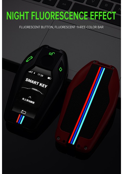 Bmw Çinko Anahtarlık Gümüş Renk Bmw Ekranlı Kumanda Anahtarlığı Car Keychain 1.kalite fiyatları