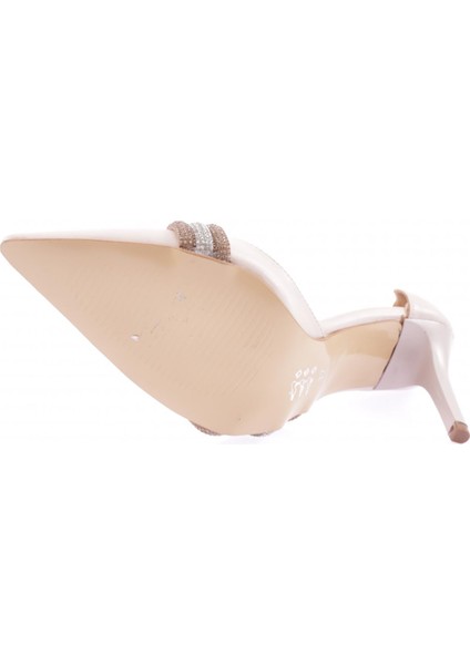 YSF-07-23Y Kadın Silver Taş Bantlı Abiye Ayakkabı indirimleri