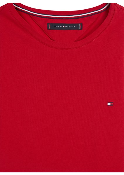 Bisiklet Yaka Kırmızı Erkek T-Shirt MW0MW10800XLG indirimleri