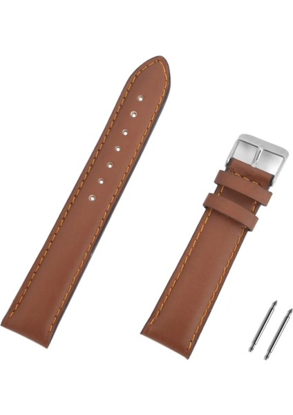 Online Kordon 4 Renk Seçenekli Hakiki Deri Saat Kordonu Kayışı