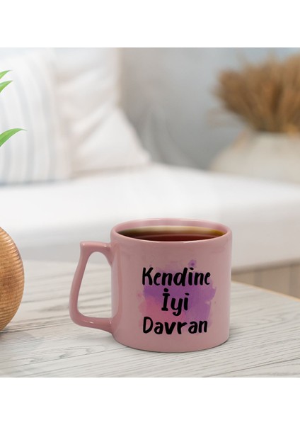 Pudra Pembesi Sert Kapaklı Defter ve Middle Kupa Seti, Arkadaşa Hediye, Yeni Iş Hediyesi, Doğum Günü Hediyesi-19