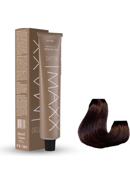 Deluxe Tüp Boya 6.7 Bitter Çikolata 60 Ml X 2 Adet