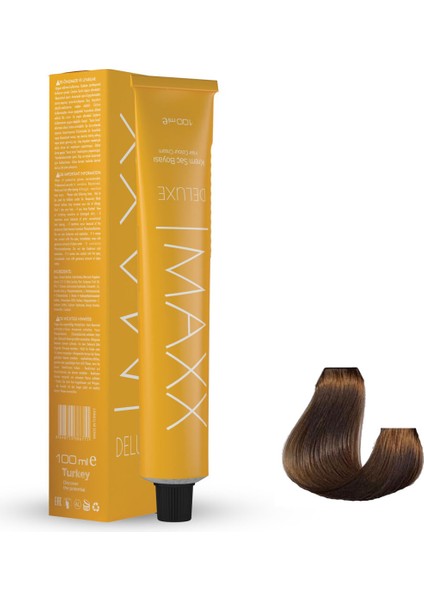 Deluxe Tüp Boya 8.0 Açık Kumral 60 Ml X 2 Adet