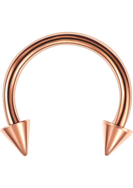 316 Cerrahi Çelik Spike Dudak Kıkırdak Septum Helix Tragus Piercingi