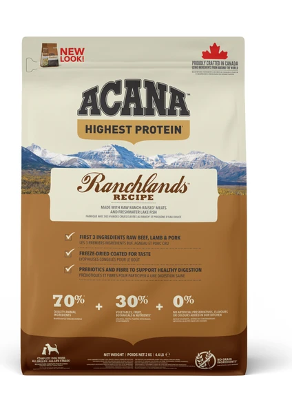 Ranchlands Köpek Maması 2Kg