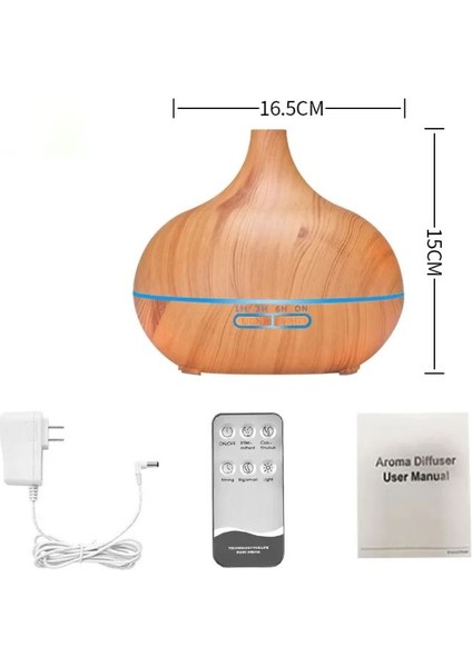550 ml Ultrasonik Aroma Nemlendirici Hava Difüzör Kokulu Uçucu Yağ Difüzör modelleri