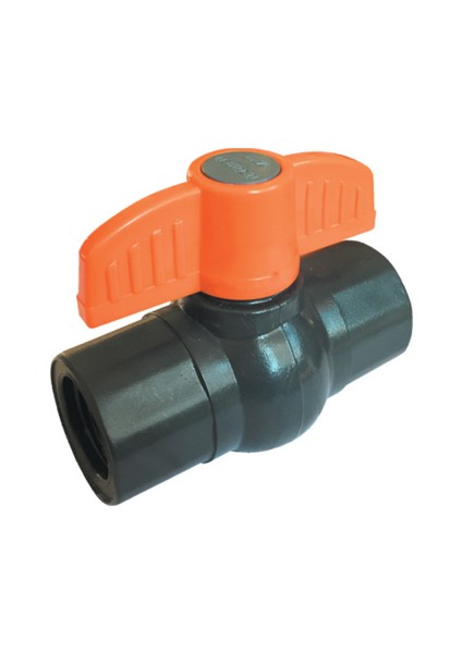 1/2" Pvc Küresel Vana kelebek Kol KOD:375 5 Adet