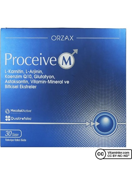 Proceive - M 30 Saşe fiyatları