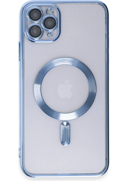 iPhone 11 Pro Max Kılıf Kross Magneticsafe Kapak - Sierra Blue