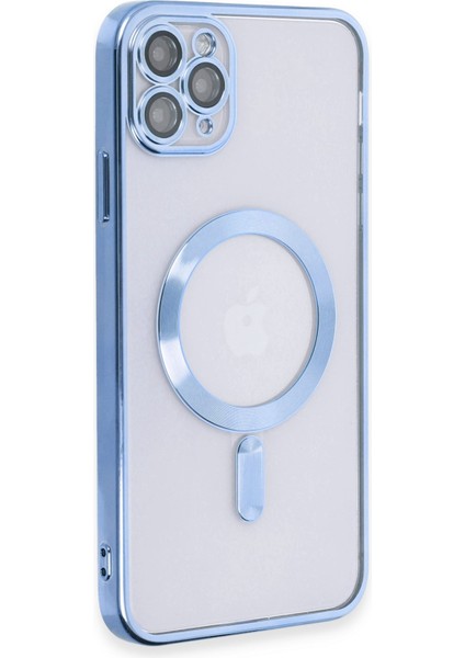 iPhone 11 Pro Max Kılıf Kross Magneticsafe Kapak - Sierra Blue