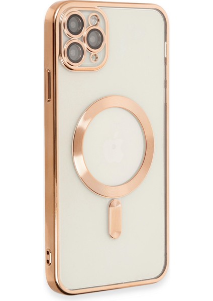 iPhone 11 Pro Max Kılıf Kross Magneticsafe Kapak - Rose