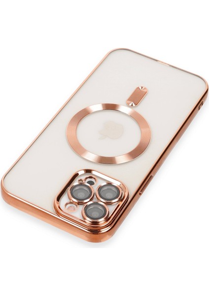 Tech Gross iPhone 12 Pro Kılıf Kross Magneticsafe Kapak - Rose