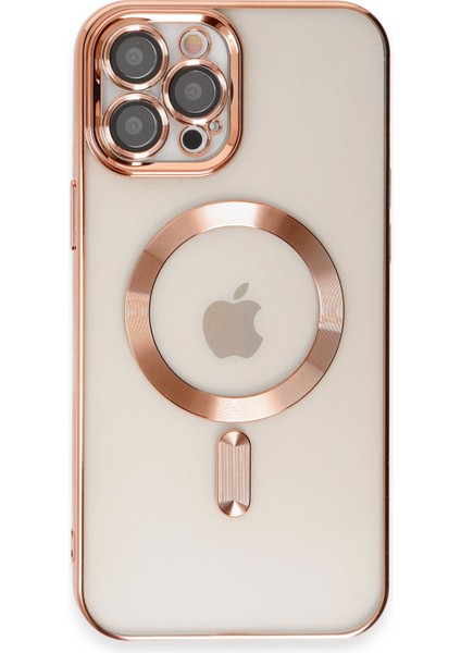 iPhone 12 Pro Max Kılıf Kross Magneticsafe Kapak - Rose